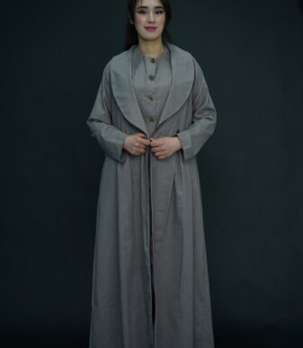 Ensemble Cape + Pantalon + Gilet - Laine
