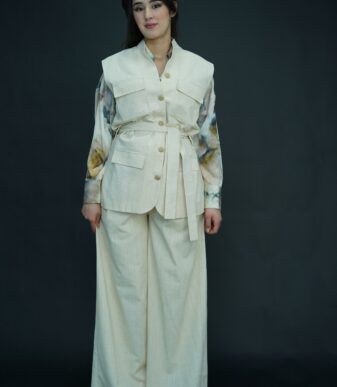 Ensemble Gilet + Chemise + Pantalon - Laine & Soua